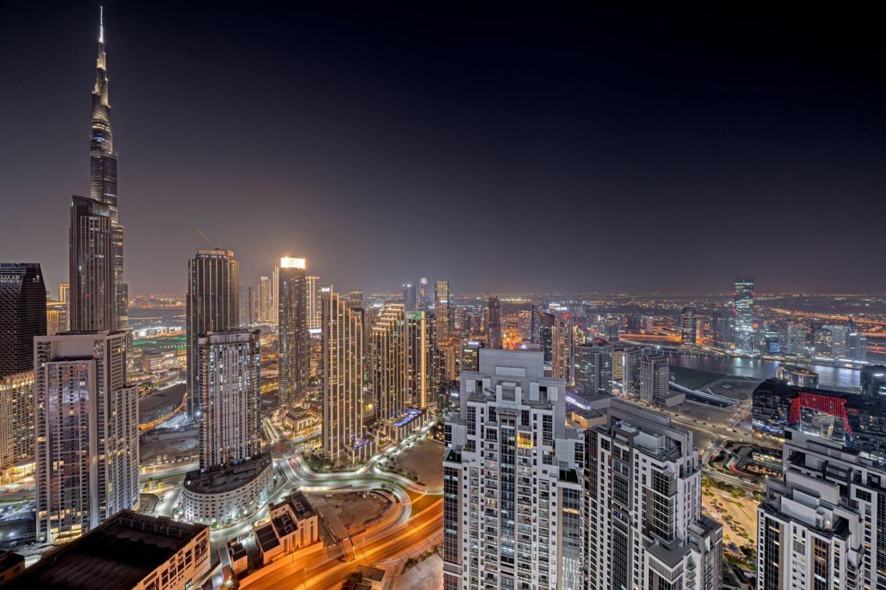 Paramount Midtown Deluxe 1 Bedroom Apartment With Full Burj-Khalifa View دبي المظهر الخارجي الصورة