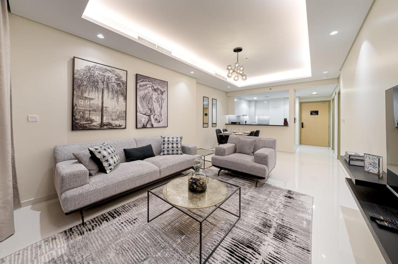 Paramount Midtown Deluxe 1 Bedroom Apartment With Full Burj-Khalifa View دبي المظهر الخارجي الصورة
